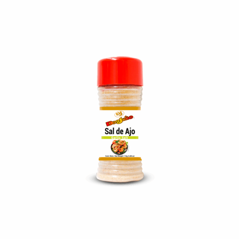 bote de sal de ajo