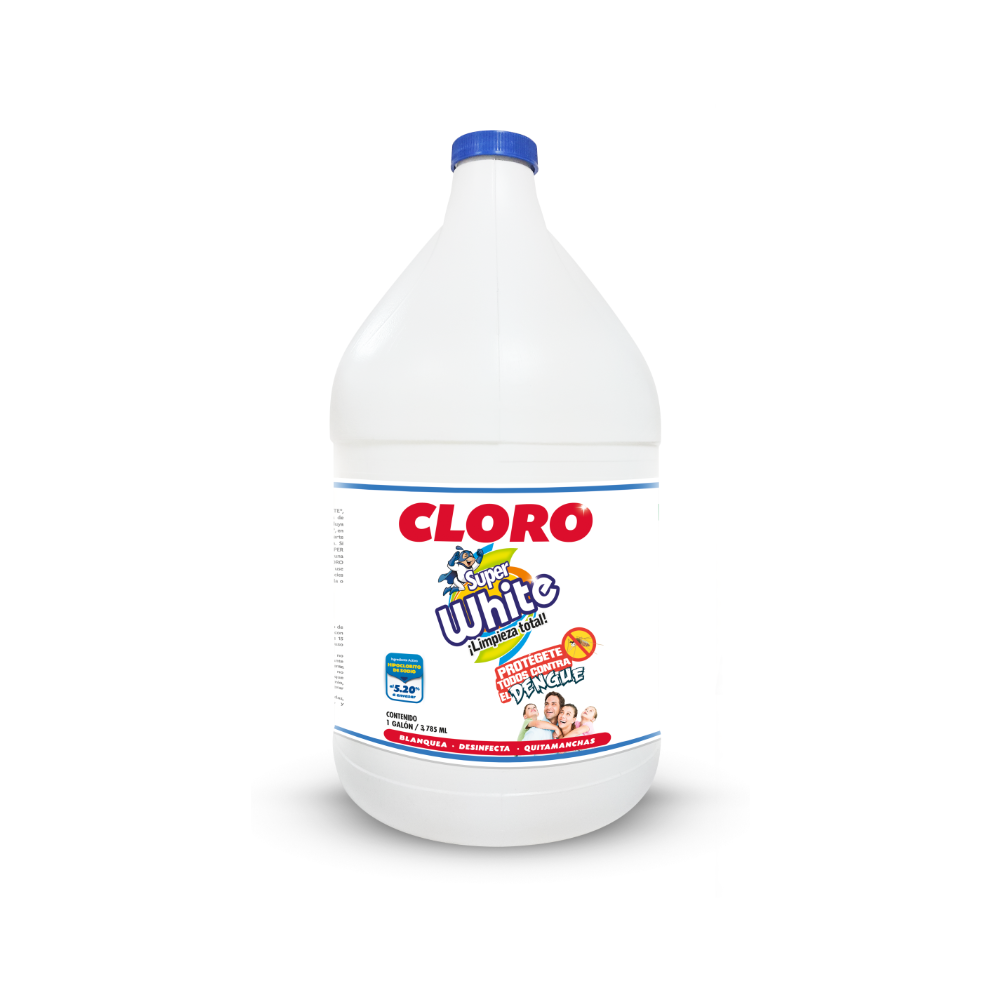 bote de cloro