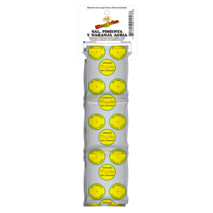 ristra de sal pimienta y naranja agria